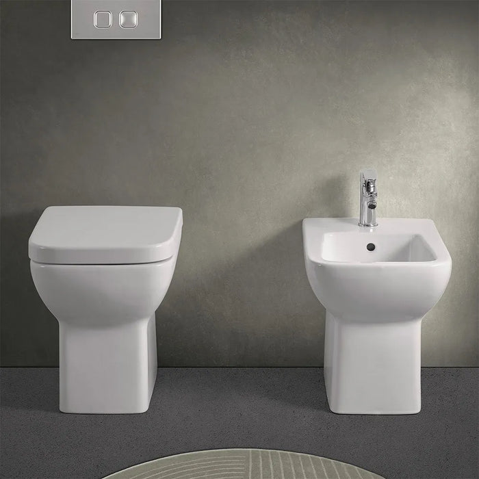 Copriwater originale per vaso filomuro Ginevra chiusura soft-close