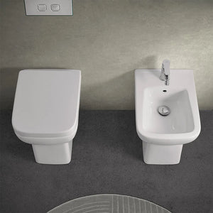 Copriwater originale per vaso filomuro Ginevra chiusura soft-close