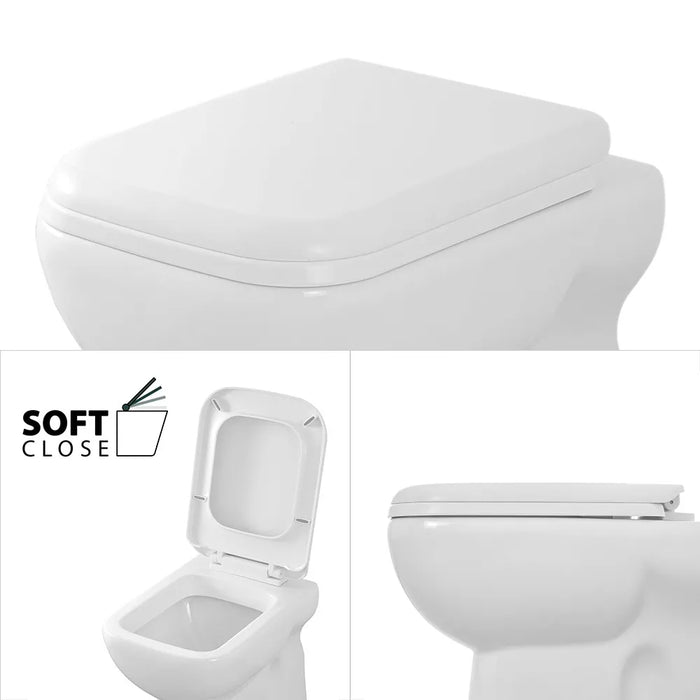 Copriwater originale per wc Miracle/Viva con chiusura soft-close