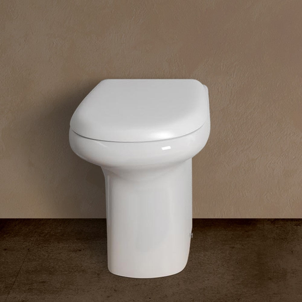 Copriwater originale Rak serie Orient bianco per wc tradizionale