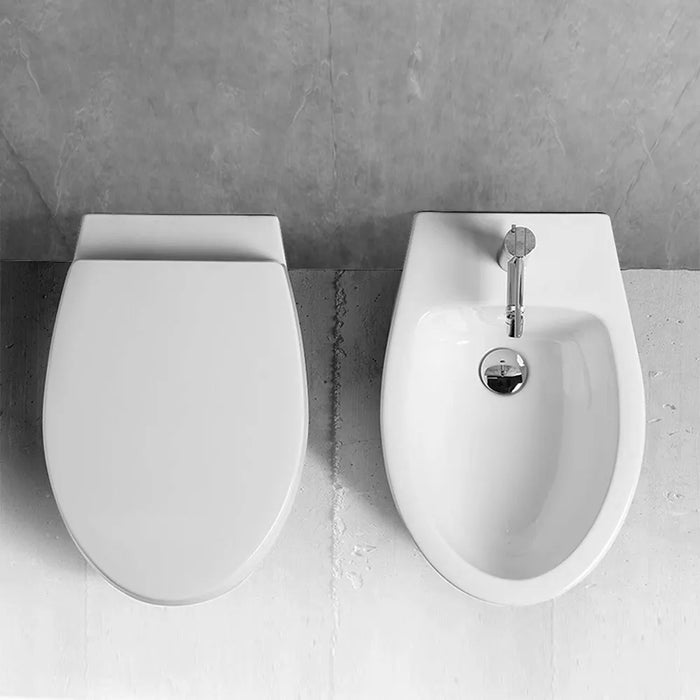 Copriwater originale slim LFT Spazio di Simas chiusura soft-close