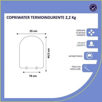 Copriwater POZZI GINORI Compatibile Serie LINEA e SELNOVA 3
