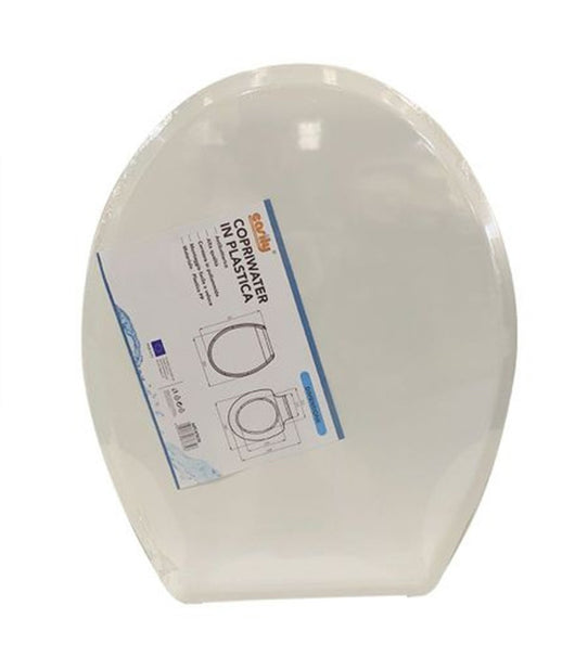 Copriwater Sedile Coprivaso Wc Bagno In Plastica Lotos Slim Design Bianco 87635         
