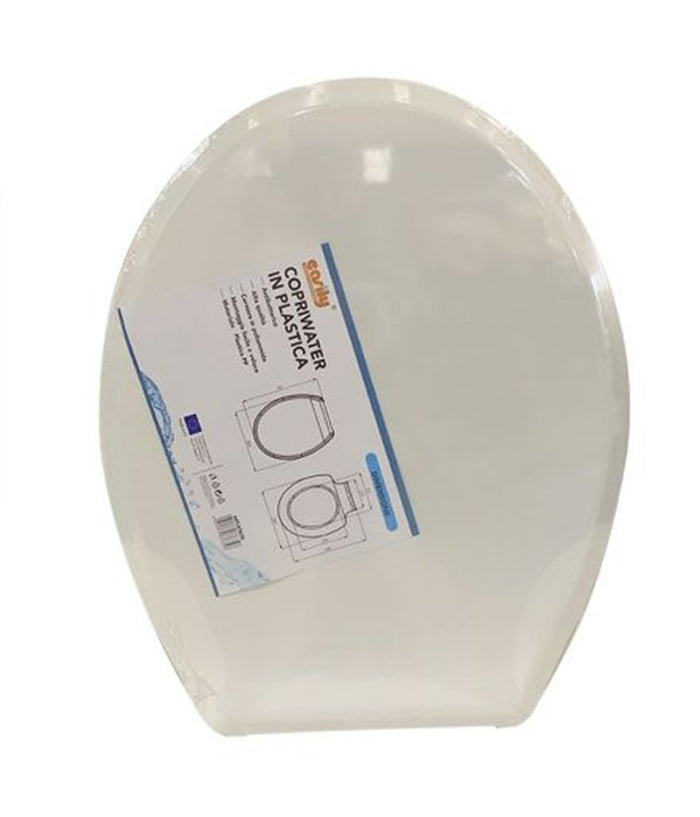 Copriwater Sedile Coprivaso Wc Bagno In Plastica Lotos Slim Design Bianco 87635         