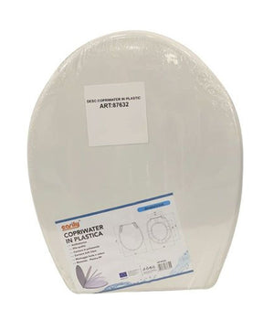 Copriwater Sedile Wc Water Bagno In Plastica Magnolia Soft Close Bianco 87632         