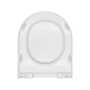 Copriwater slim softclose compatibile Vitra Integra round termoindurente bianco