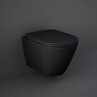 Copriwater slim softclose nero opaco originale serie Feeling