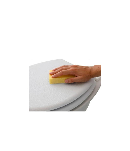 Copriwater Universale In Mdf Con Rivestimento Ecopelle Tavoletta Coprivaso Wc         3,5