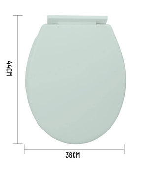 Copriwater Universale In Plastica Super Resistente 44x36cm Colore Verde Acqua         