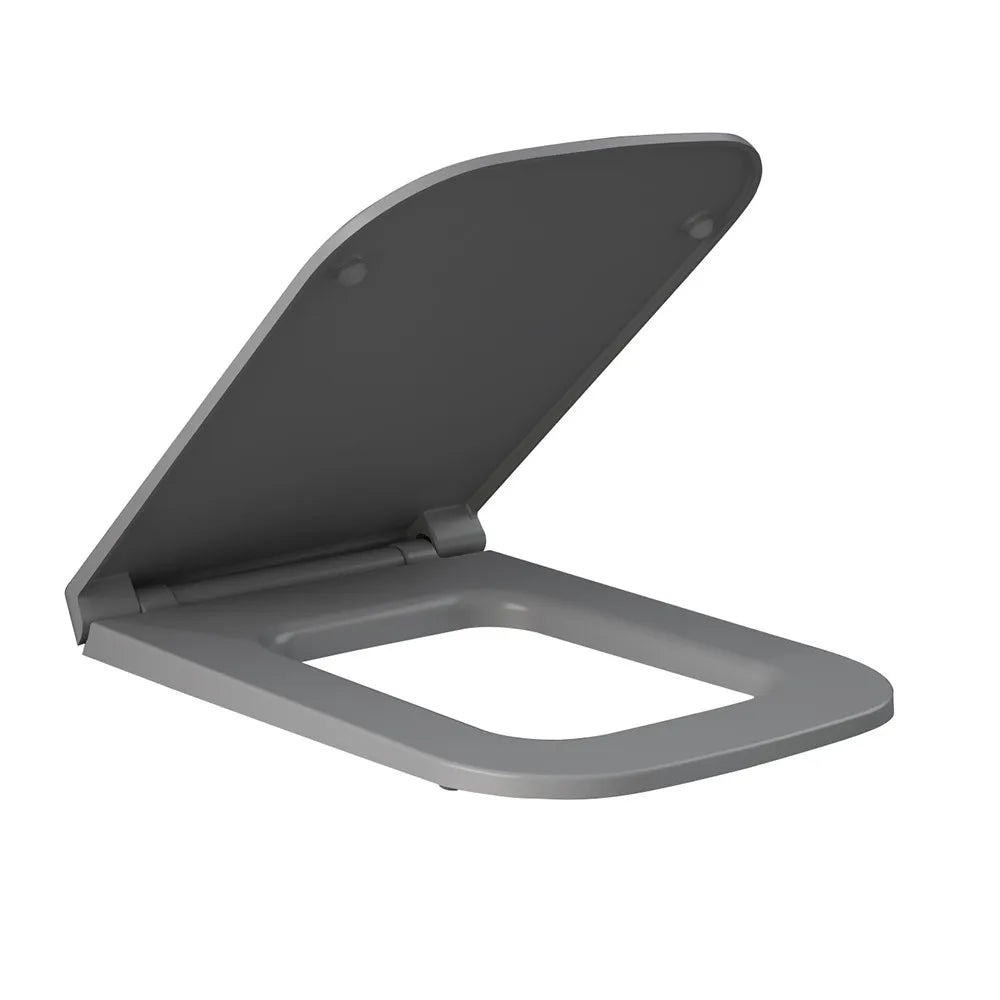 Copriwc originale grigio opaco soft-close Rak serie Metropolitan