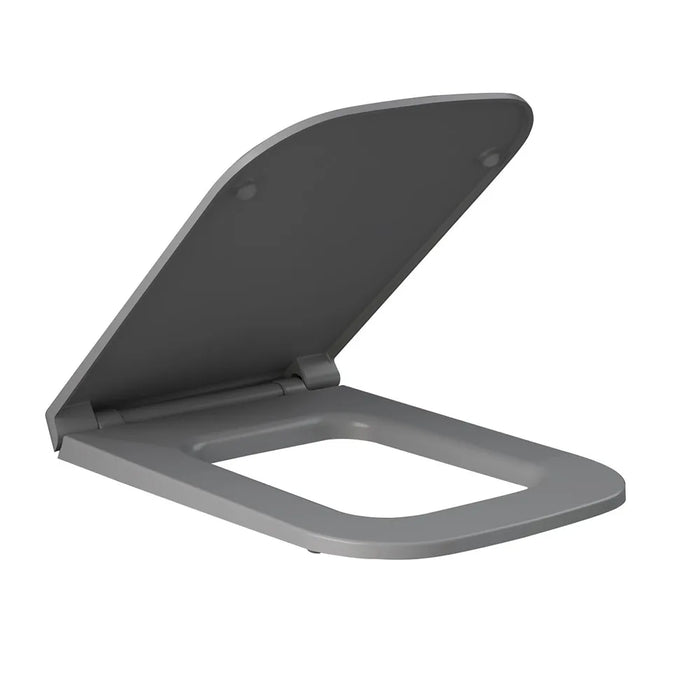 Copriwc originale grigio opaco soft-close Rak serie Metropolitan