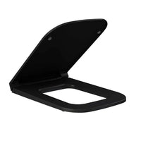 Copriwc originale nero opaco soft-close Rak serie Metropolitan