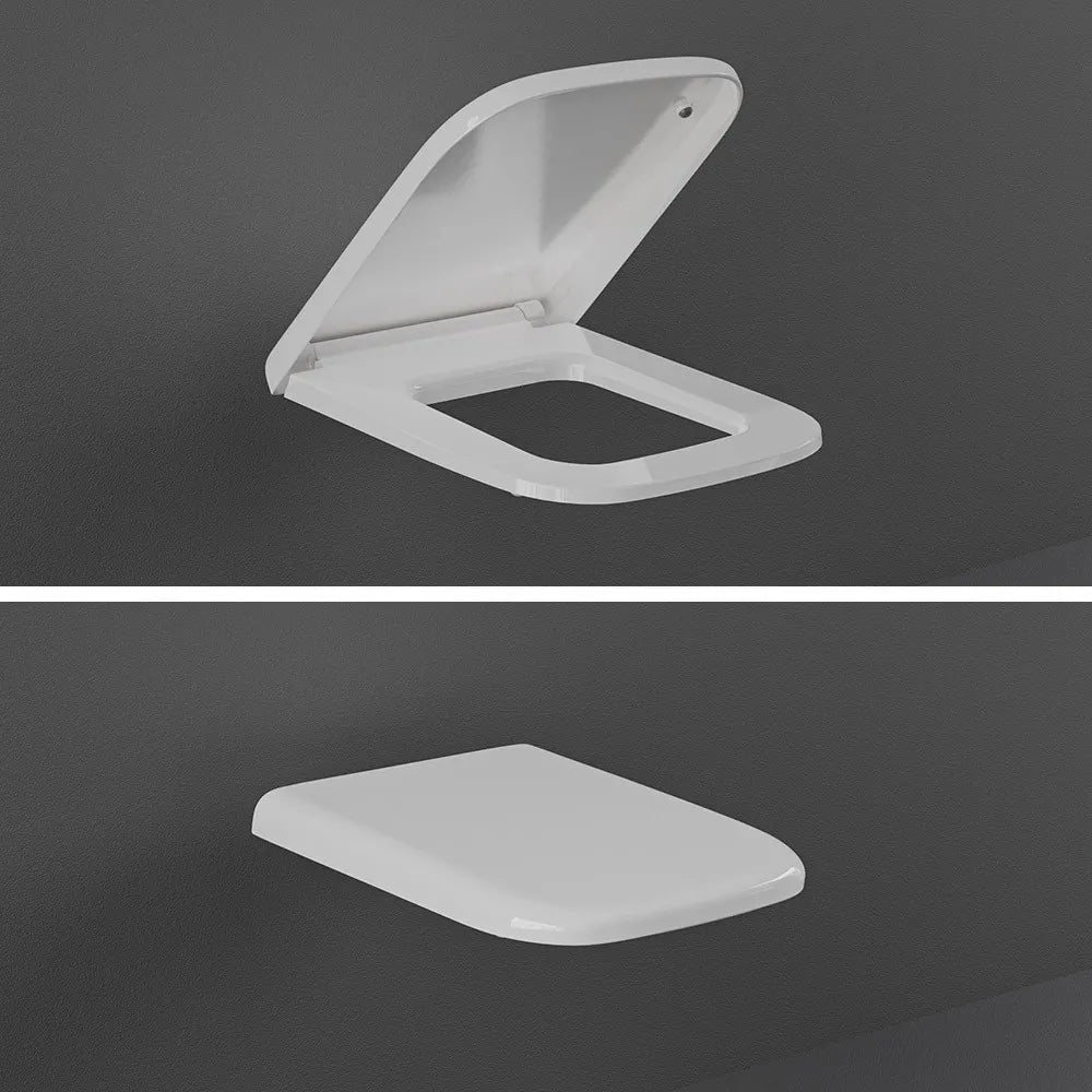 Copriwc originale per wc filomuro Rak Caroline modello avvolgente