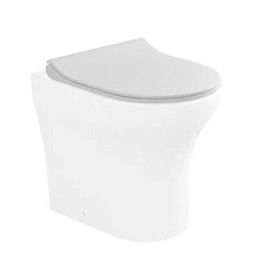 Copriwc originale serie Itaca bianco lucido con chiusura soft-close