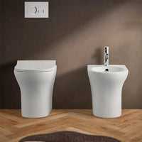 Copriwc originale serie Itaca bianco lucido con chiusura soft-close