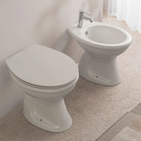 Copriwc originale soft-close per vaso linea Zeta in termoindurente