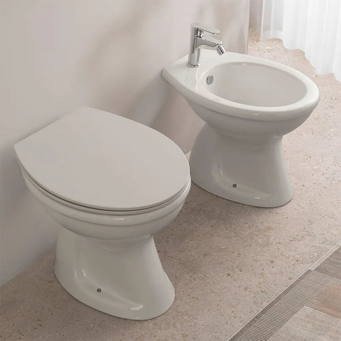 Copriwc originale soft-close per vaso linea Zeta in termoindurente