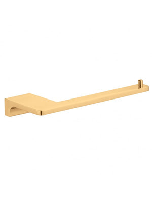 Portarotolo da parete NIL in ottone oro spazzolato 15,8 cm