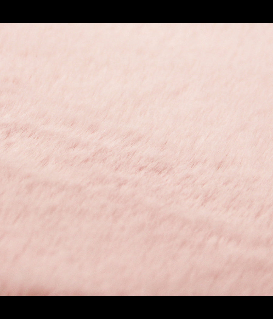 Tappeto Cute Pelliccia Fluffy Vari Colori Living Stanza Da Letto Salone 90x90 Cm         