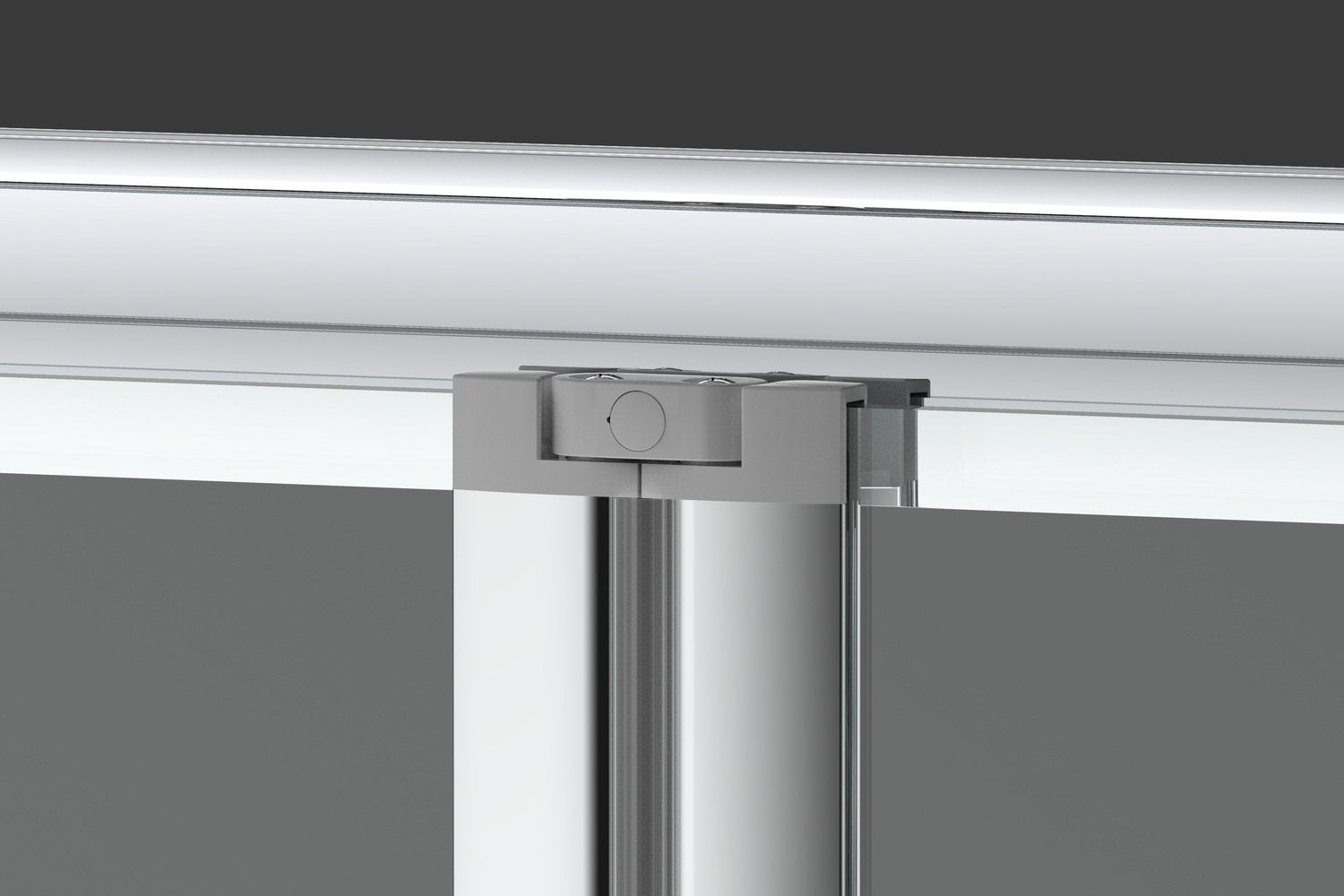 Box doccia 70 cm a SOFFIETTO apertura laterale a libro H195 cm CHIARA Cromato