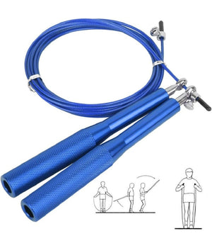 Corda Per Saltare 3 Mt Pvc Lega Di Allumino Antiscivolo Portatile Per Fitness         