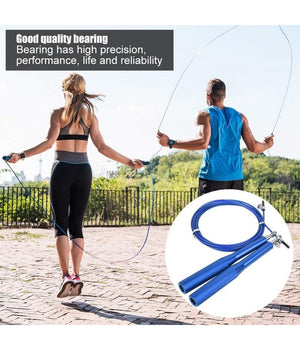 Corda Per Saltare 3 Mt Pvc Lega Di Allumino Antiscivolo Portatile Per Fitness         