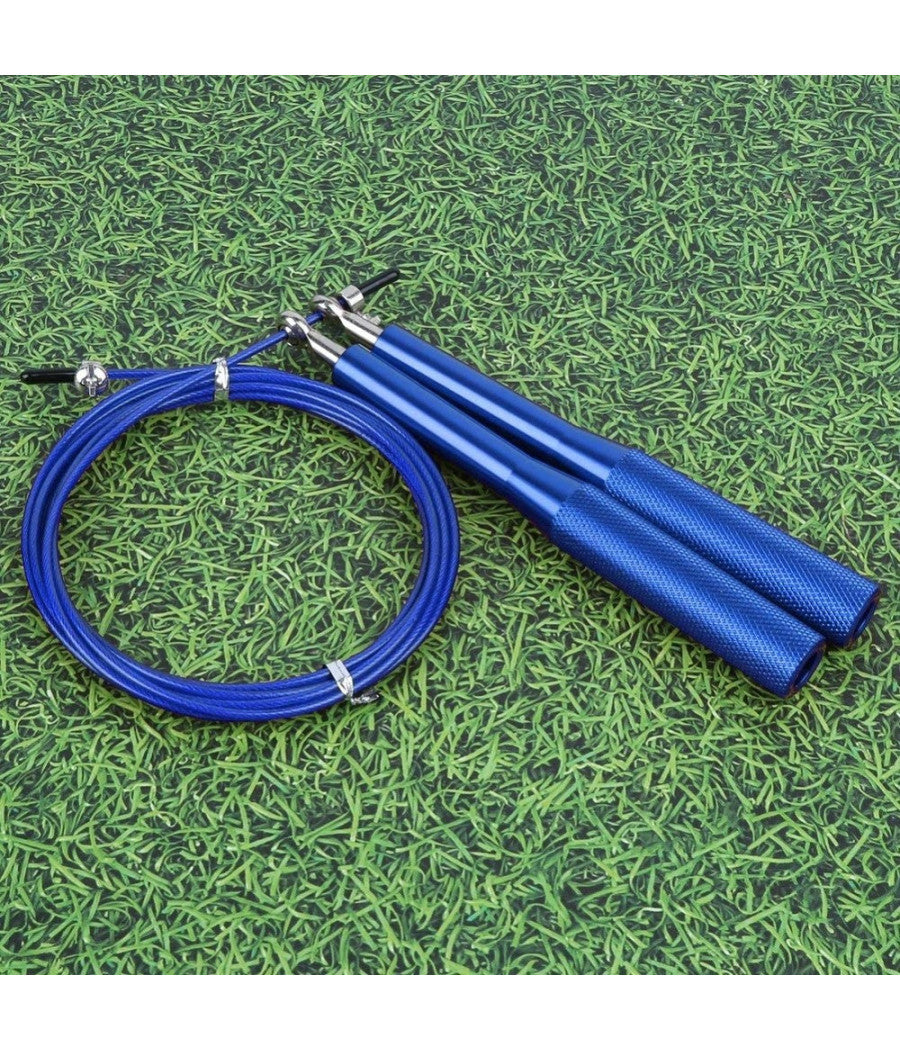 Corda Per Saltare 3 Mt Pvc Lega Di Allumino Antiscivolo Portatile Per Fitness         