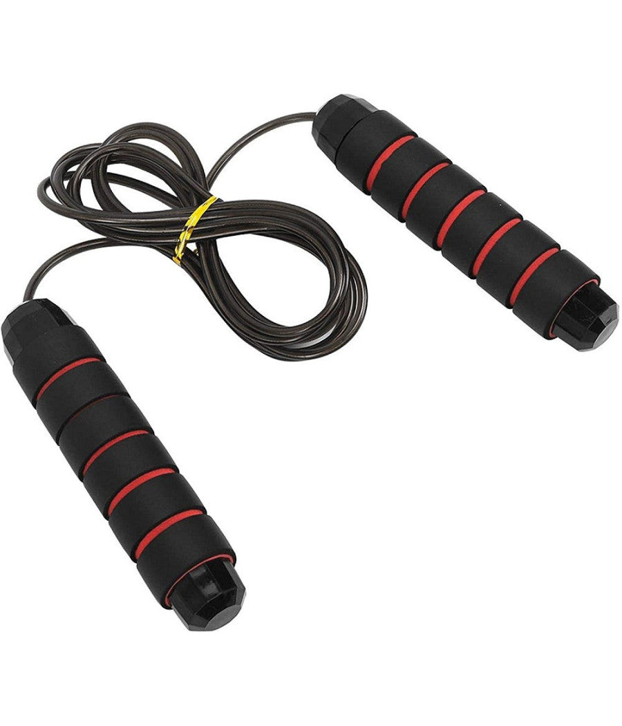 Corda Per Saltare In Acciaio Regolabile Cuscinetti A Sfera Maniglie In Schiuma         