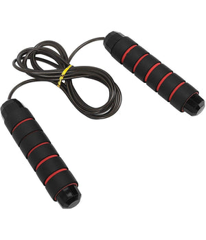 Corda Per Saltare In Acciaio Regolabile Cuscinetti A Sfera Maniglie In Schiuma         