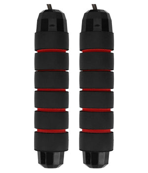 Corda Per Saltare In Acciaio Regolabile Cuscinetti A Sfera Maniglie In Schiuma         