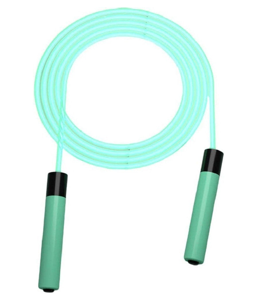 Corda Per Saltare Incandescenti Regolabili Led Fitness Esercizio Allenamento Sport         