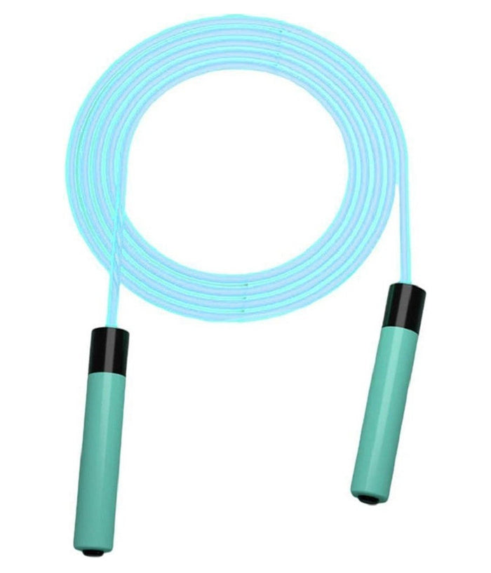 Corda Per Saltare Incandescenti Regolabili Led Fitness Esercizio Allenamento Sport         