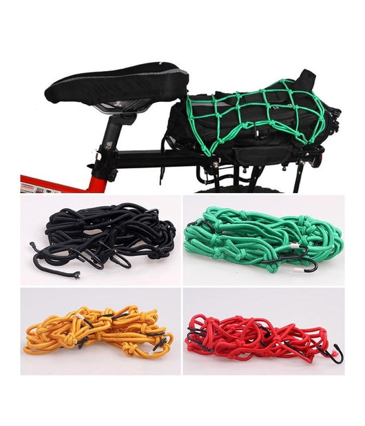 Corda Rete Cavo Elastico Con Ganci Porta Pacchi Fune Bloccaggio Trasporto         