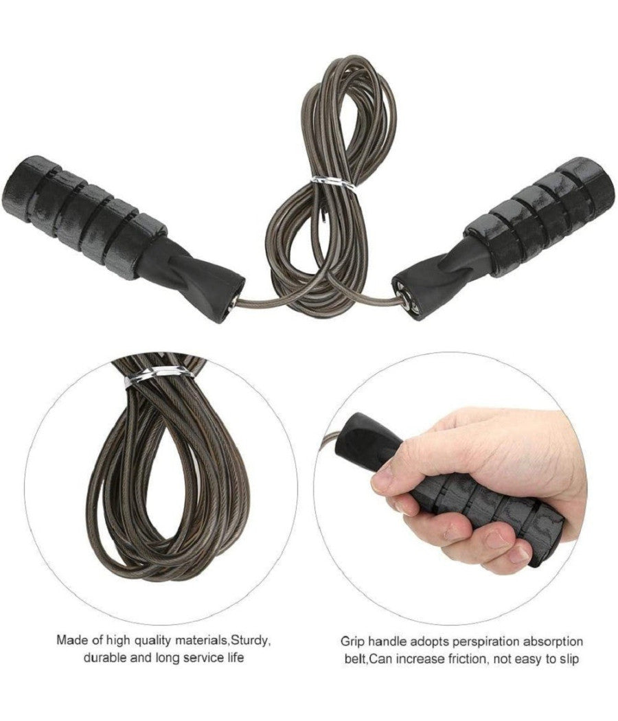 Corde Da Salto Per Allenamento Saltare Fitness Sport All'aperto Intrattenimento         