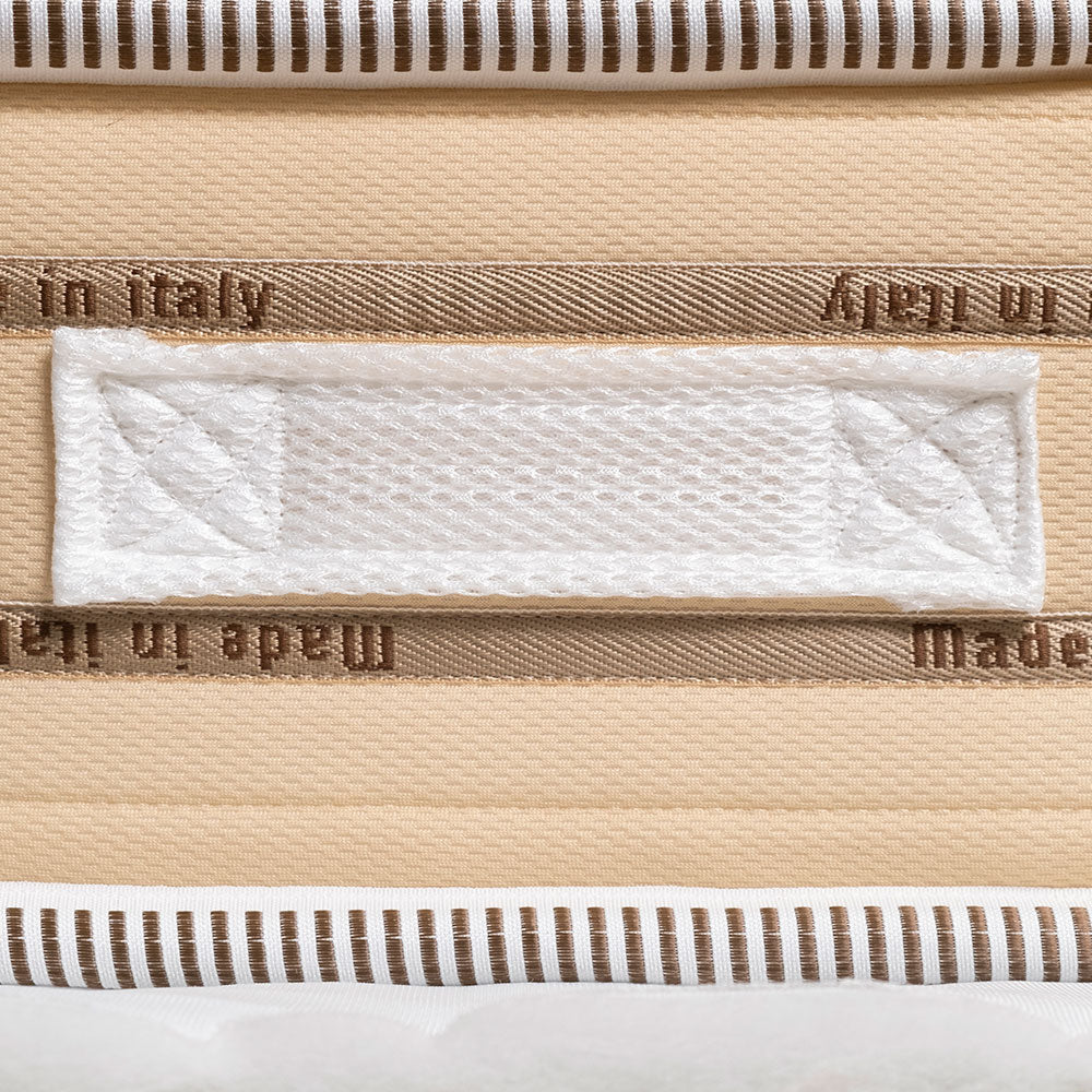 Materasso rigido a molle bonnel Corfù piazza e mezza 120x190, ortopedico e traspirante alto 23cm - Comprarredo