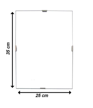 Cornice A Giorno 25 X 35cm In Crilex Cornici Portafoto Puzzle Poster Foto Stampe         