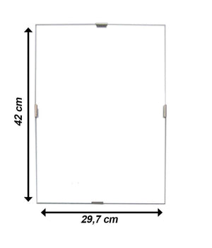 Cornice A Giorno 29,7x42cm In Crilex Cornici Portafoto Puzzle Poster Foto Stampe         