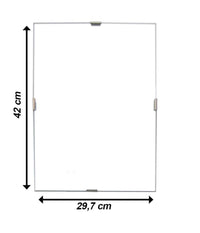 Cornice A Giorno 29,7x42cm In Crilex Cornici Portafoto Puzzle Poster Foto Stampe         