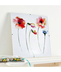 Cornice A Giorno 30 X 30cm In Crilex Cornici Portafoto Puzzle Poster Foto Stampe         