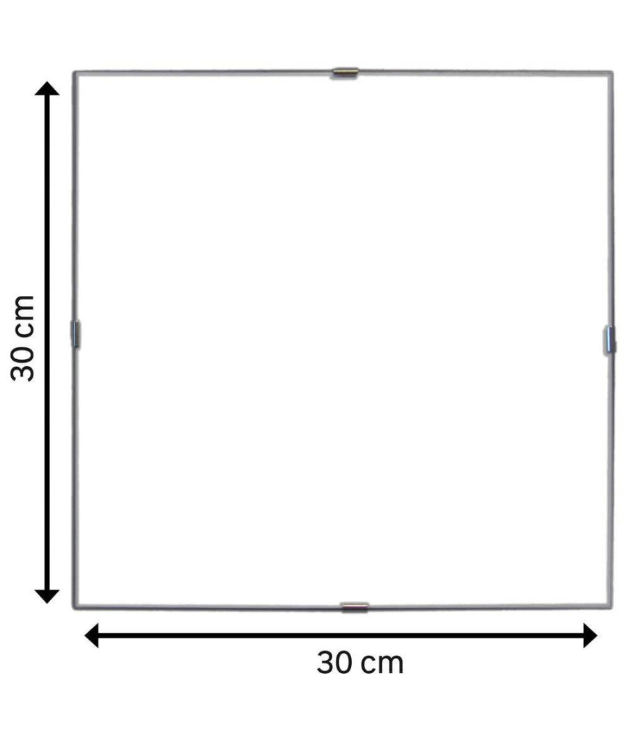 Cornice A Giorno 30 X 30cm In Crilex Cornici Portafoto Puzzle Poster Foto Stampe         