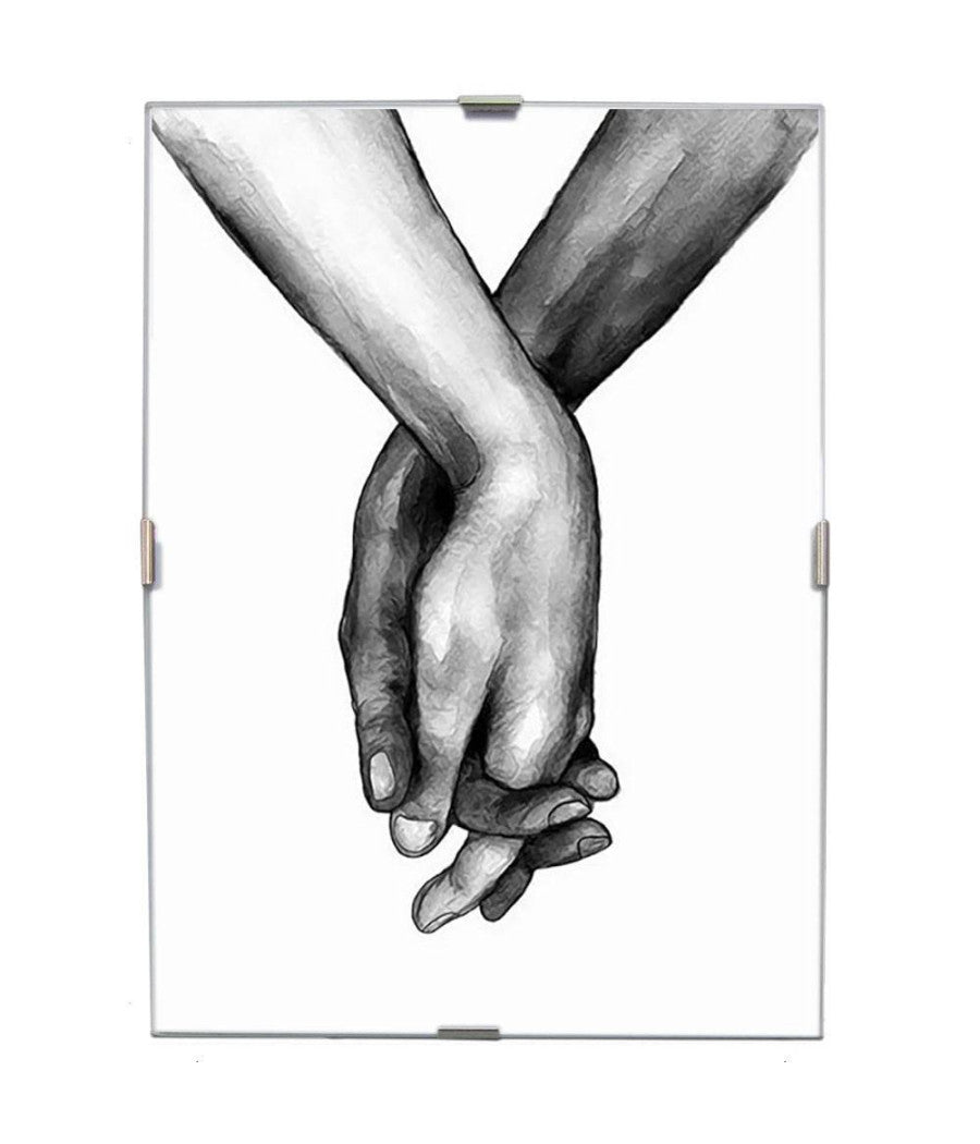 Cornice A Giorno 30 X 40cm In Crilex Cornici Portafoto Puzzle Poster Foto Stampe         