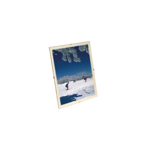 Cornice a giorno 35x50 cm – Plexiglass trasparente, Retro in MDF, Clip in metallo