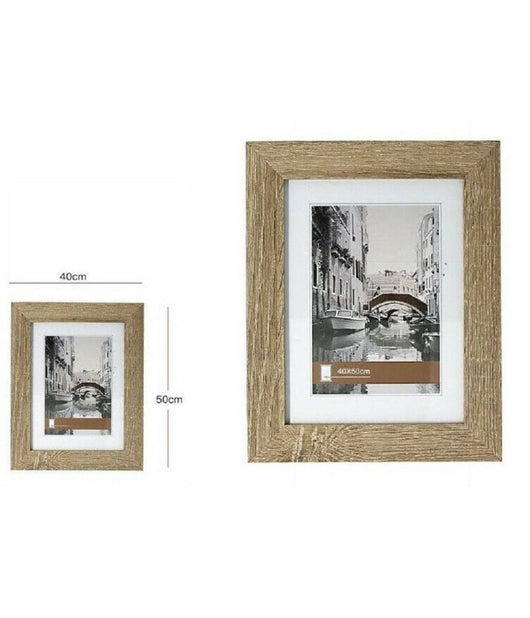 Cornice Per Foto Fotografie Quadri Tele Dimensioni 40 X 50 Cm Legno 64636         