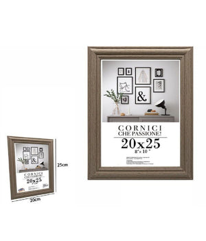 Cornice Per Foto Porta Fotografie Quadri Tele 20 X 25 Cm Modello Legno 71644         