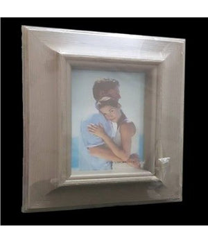 Cornice Portafoto Porta Foto Fotografia 10x15cm Marrone Effetto Legno Chiaro         