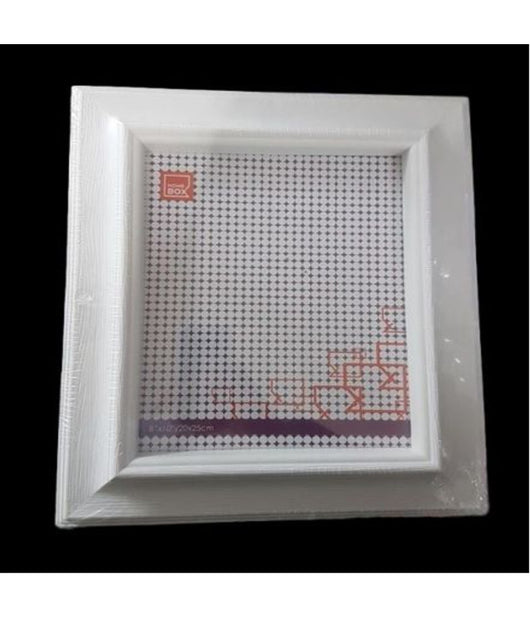 Cornice Portafoto Porta Foto Fotografia 13x18cm Bianca Effetto Legno         