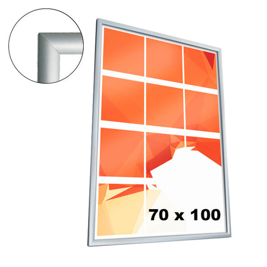 Cornice a scatto 70 x 100 profilo 25mm angolo vivo