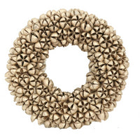 Coroncina glitter champagne cm ø29h6,5