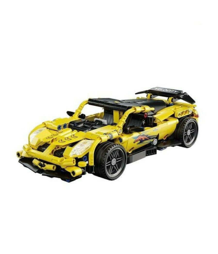 Costruzioni Mattoncini 509 + Pezzi Auto Sportiva Compatibile Q-jm801         