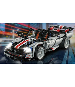 Costruzioni Mattoncini 520+ Pezzi Auto Sportiva Compatibile Q-jm800         